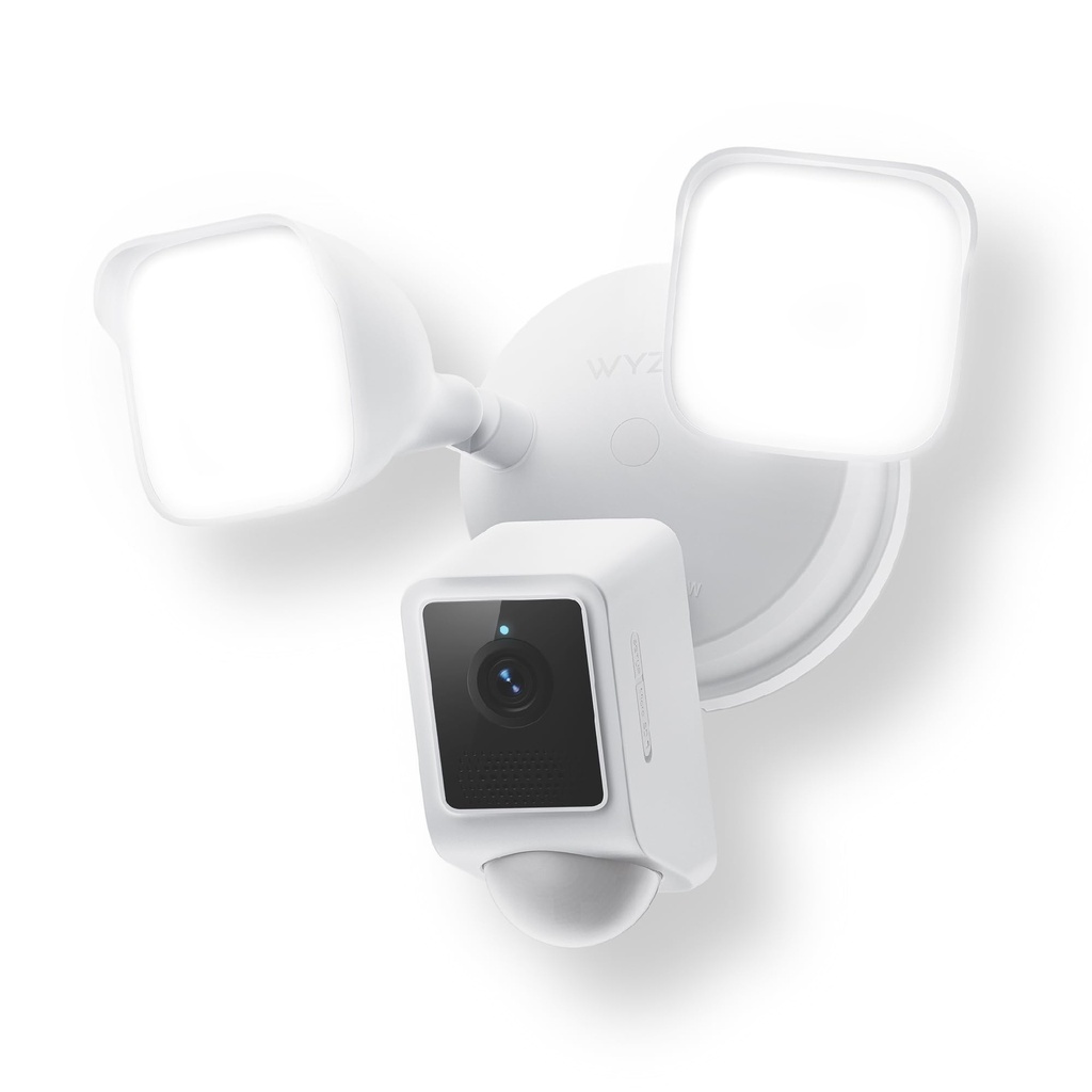 WYZE Floodlight Camera v2 2K HD Outdoor Security Camera