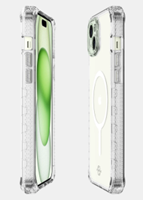 ITSKINS - Ballistic R Nylon MagSafe Case iPhone 15/14/13 Transparent