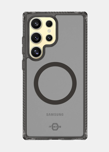 ItSkins Hybrid R Vapor MagSafe for Samsung Galaxy S25 Ultra- Smoke