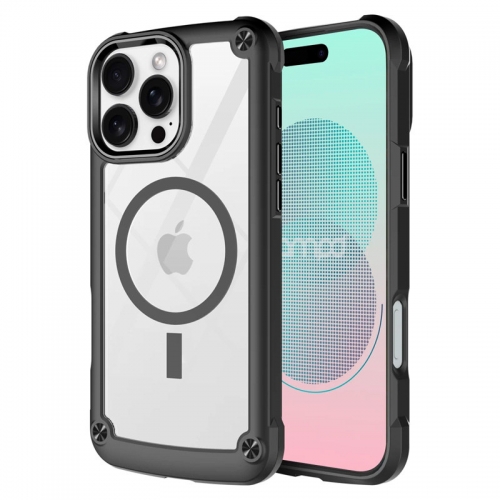 AMPD  DuraBump MagSafe Case iPhone 16 Pro Max- Black