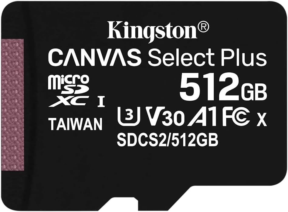 Kingston Canvas Go microSDHC CG4 512GB