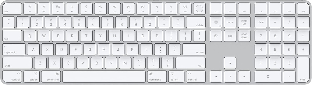 Apple Magic Keyboard with Touch ID and Numeric Keypad