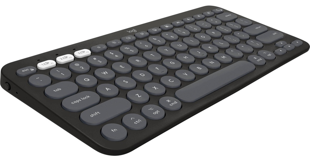 Logitech Pebble Keys 2 K380S Multi-device Bluetooth Keyboard-Graphite