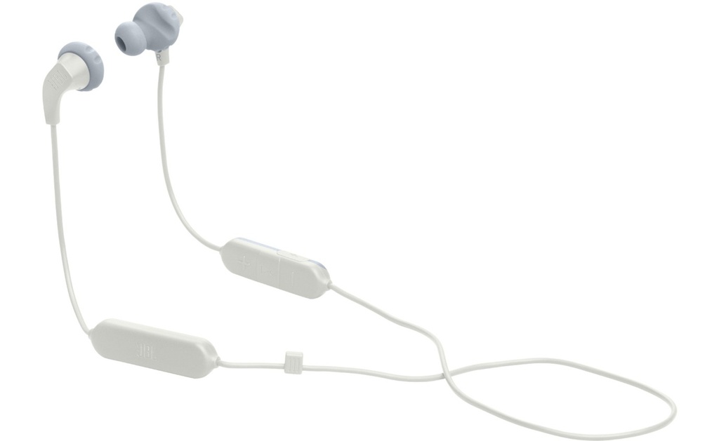 JBL Endurance Run 2 Wireless Sports In-Ear Headphones - White