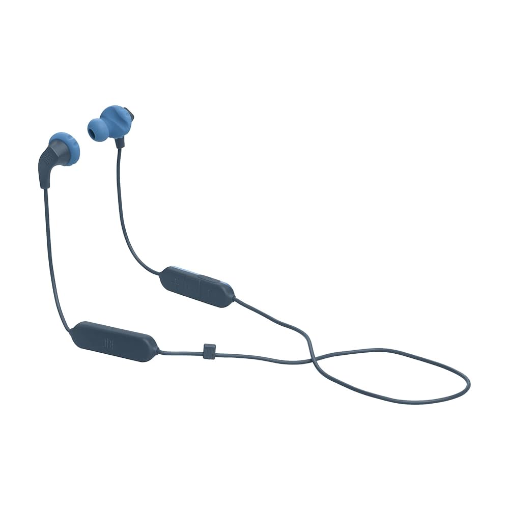 JBL Endurance Run 2 Wireless Sports In-Ear Headphones - Blue
