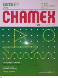 Chamex Carta 80 Letter Paper 500 Sheets