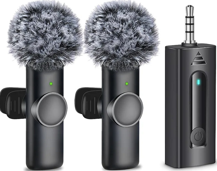 K2 2pc Wireless Lavalier Microphone