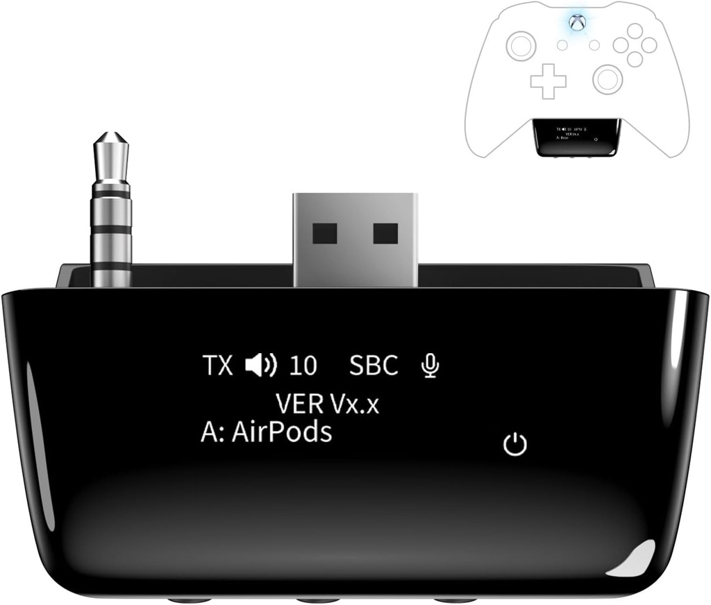 Yocowoco Bluetooth Wireless Audio Transmitter Adapter for XBox One