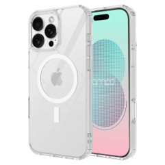 AMPD Crystal Clear MagSafe Case iPhone 16Pro -Max Clear
