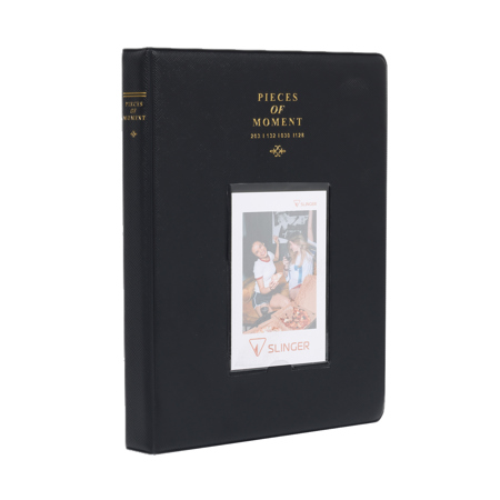 Slinger 64 Pocket Mini Instax Photo Album - Black