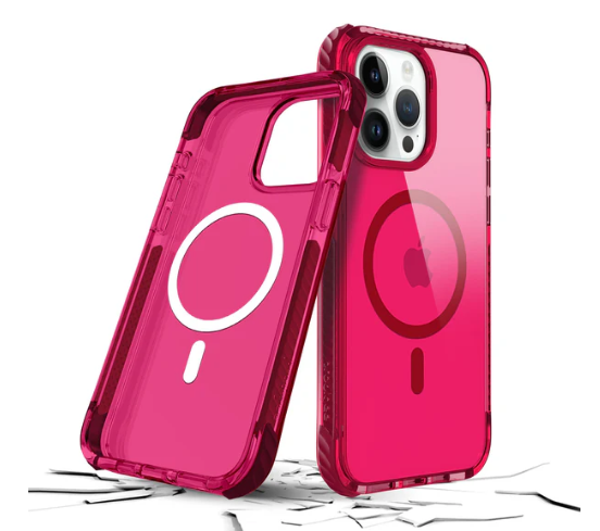 Prodigee iPhone 15 Pro Max Safetee Neo Fuchsia+ Mag