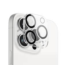AMPD Laser Cut Rear Camera Tempered Glass Protector for Apple iPhone 16 Pro - Clear