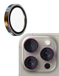 Gadget Guard - Glass Camera Lens Protector for Apple iPhone 17 Pro / iPhone 17 Pro Max / iPhone 16 Pro / iPhone 16 Pro Max - Iridescent