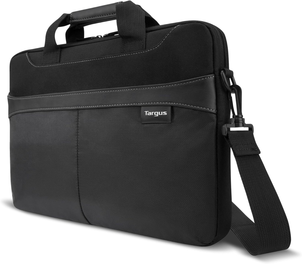 TARGUS 15.6" Business Casual Slim Briefcase, Black