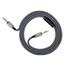 HOCO UPA04 Male to Male 3.5mm Stereo Audio cable - Black