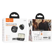 Hoco L22 2-in-1 Wireless Microphone with case (Ltg/Typ-C)