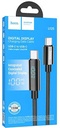 HOCO U125 Benefit 100W 5A charging cable with Display Type-C