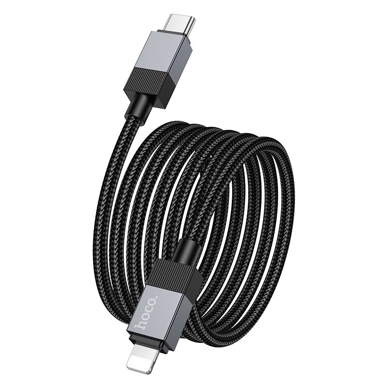 HOCO X110 charging cable Lightning - Black