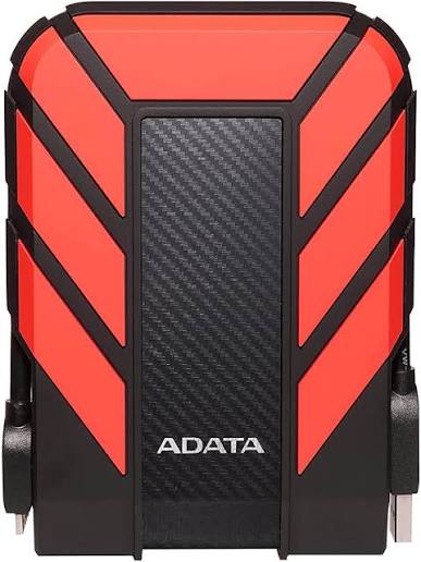 ADATA HD710 Pro - 2 TB External Hard Drive - Red