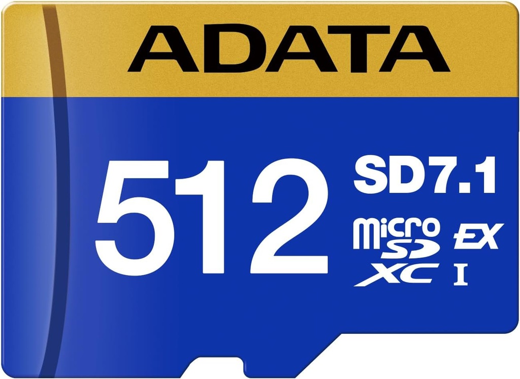 ADATA 512GB Premier Extreme microSDXC SD7.1 Express card