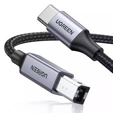 UGREEN USB-B to USB C 6ft Printer Cable