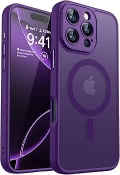 Canshn Case for iPhone 17 Pro Max - Deep Purple
