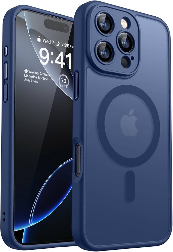 Canshn Case for iPhone 16 Pro - Deep Blue