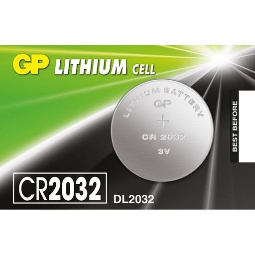 [O2GPB0140] GP 3V Lithium CR2032 Battery