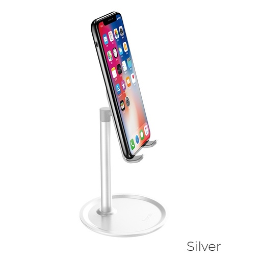 [PH15 SLV] HOCO PH15 Alloy Phone Stand Silver