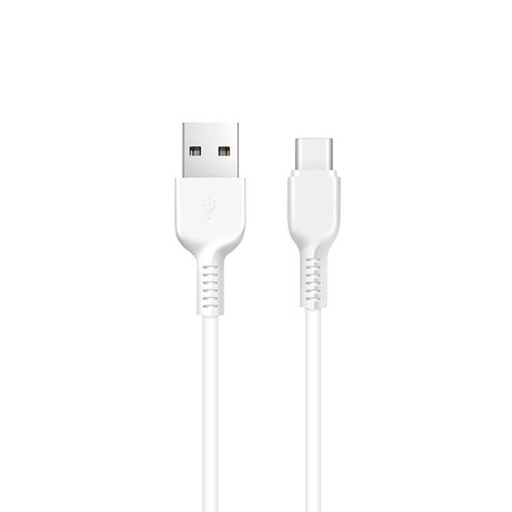 [X20 1M USBC WHT] HOCO 2.4A 1M USBC Cable White