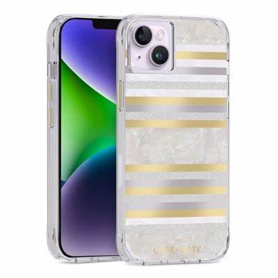 [CM049272] Case-Mate iPhone 14 Plus Pearl Stripes