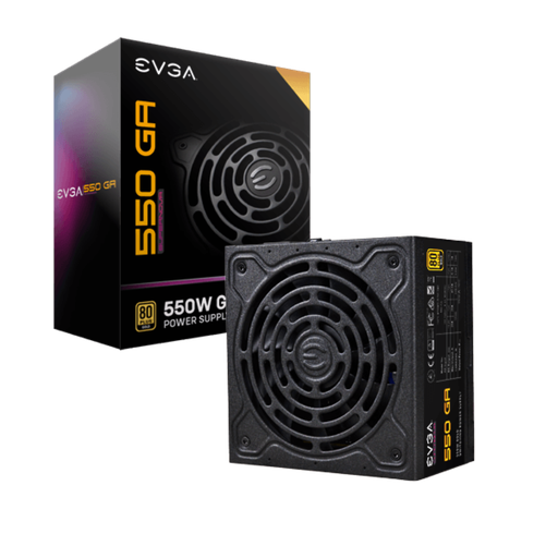 [220-GA-0550-X1] EVGA 550W Power Supply 80+Gold