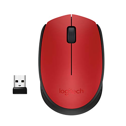 [910-004941] Logitech M170 Wireless Mouse Red