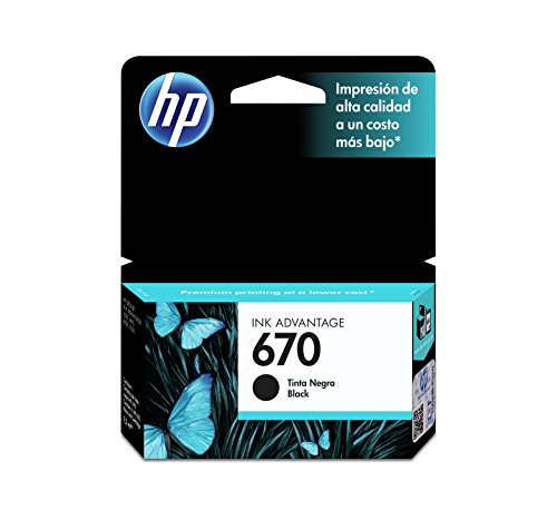 [CZ113AL] HP 670 Black Ink