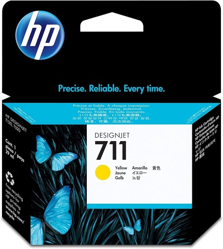 [CZ132A] HP CZ132A 711 Ink Yellow