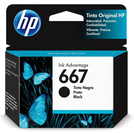 [3YM79AL] HP Ink 667 Black