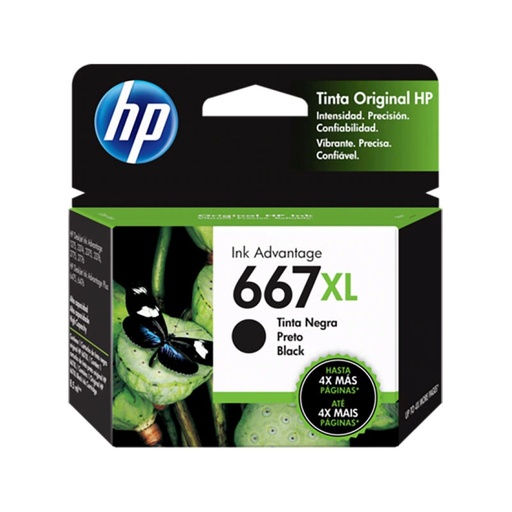 [3YM81AL] HP Ink 667XL Black