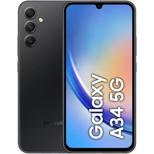 [SM-A346/DSN BLK] Samsung Galaxy A34 128GB Black