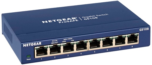 [GS108PE-300NAS] Netgear ProSafe 8P GB+ Switch