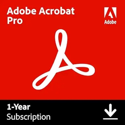 [65297925BA01A12] Adobe Acrobat Pro DC 12-Month