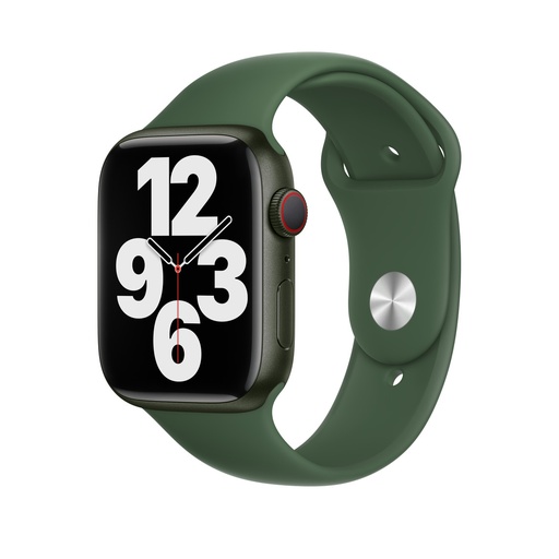[MKN73LZ/A] Apple Watch S7 45mm Green case Clover strap