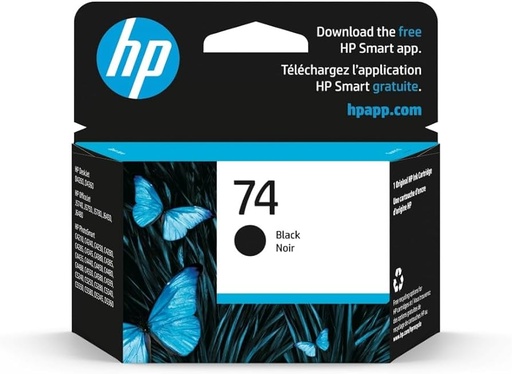[CB335WL] HP Ink 74 Black