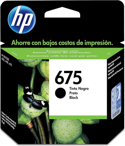 [CN690AL] HP Ink 675 Black