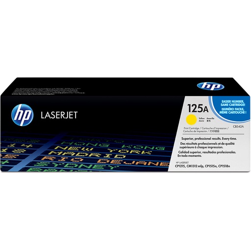 [CB542A] HP 125A Toner Yellow