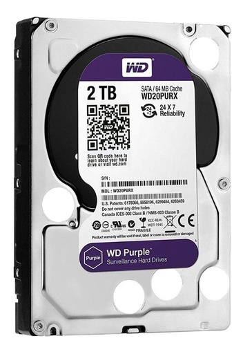 [WD20PURX] WD Purple 2 TB 3.5" Internal HD