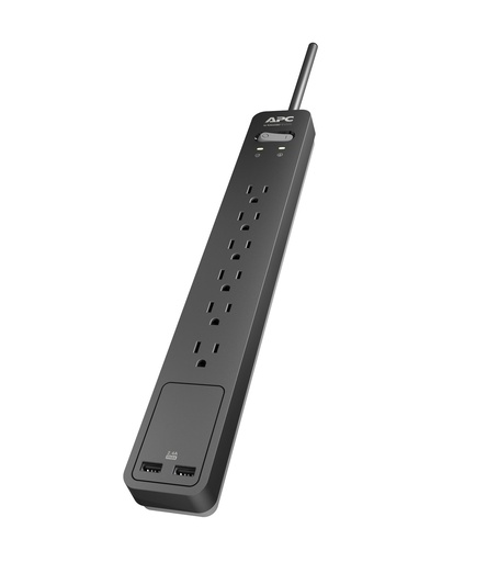 [PE6U2PE66] APC 6-Outlet Surge Protector
