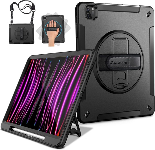 [X002XD1O8P] Miesherk Case for iPad Pro 12.9 Inch 6th/5th/4th Gen