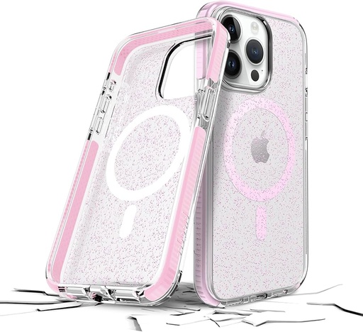[iPh14-6.7-STRM-RSE] Prodigee iPhone 15/14 Plus Superstar Case Rose + Mag