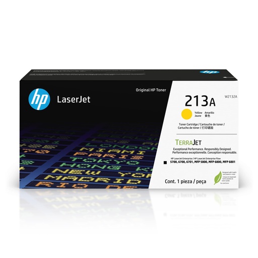 [W2132A] HP 213A Yellow Toner