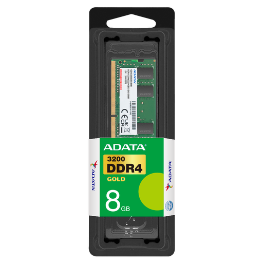 [GD4S320038G-SSS] ADATA DDR4 8GB 3200M SO-DIMM Gold